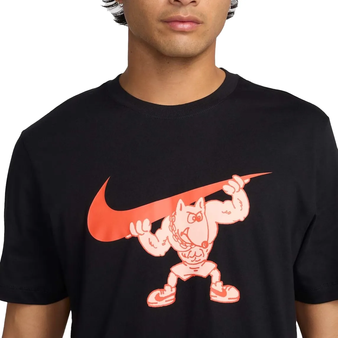 Nike Camiseta HJ3680-010 M TEE IKYKY GYM CUL Preto Poliester -2-